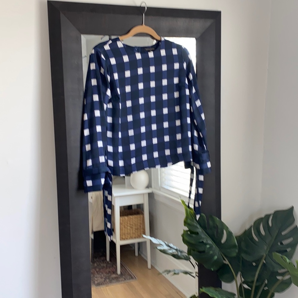 Banana republic blue top
